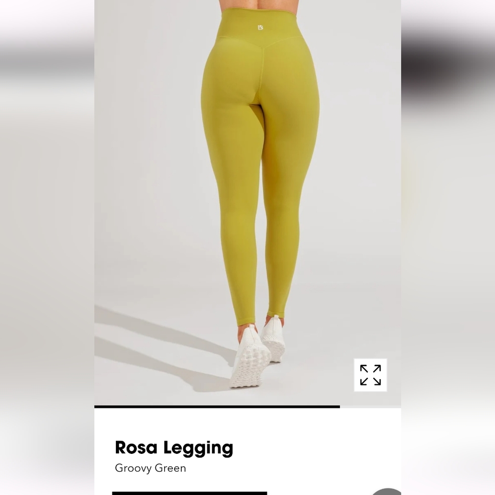 BuffBunny Rosa Legging in groovy green color